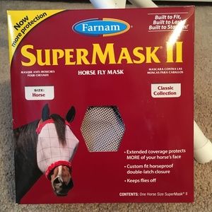 Farnam SuperMask II - Equine fly mask - unused